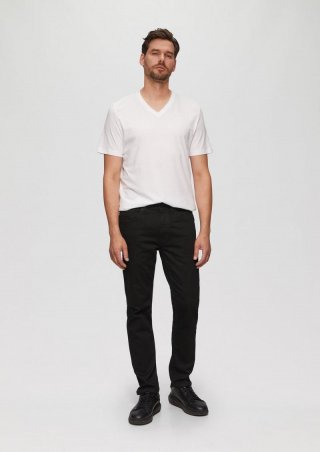 s.Oliver Jeans Nelio / Slim Fit / Mid Rise / Slim Leg / Hyperstretch - schwarz