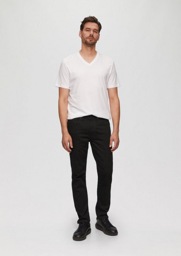 s.Oliver Jeans Nelio / Slim Fit / Mid Rise / Slim Leg / Hyperstretch - schwarz