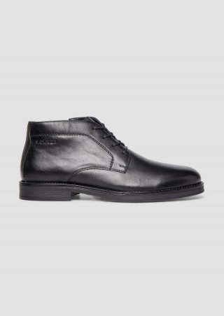 s.Oliver Stiefel aus Leder - schwarz