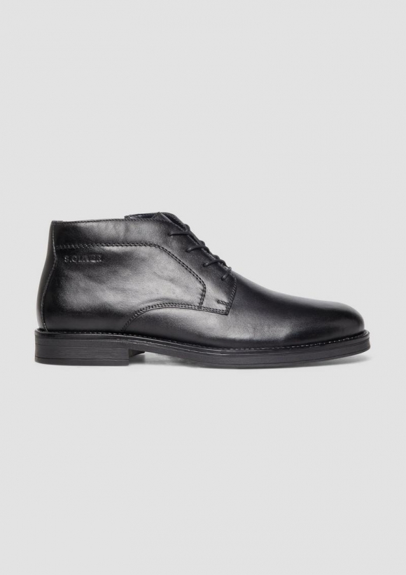 s.Oliver Stiefel aus Leder - schwarz