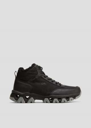 s.Oliver Stiefel mit Fleece-Futter - schwarz