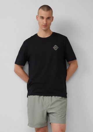 s.Oliver Badeshorts mit Eingrifftaschen - olivgrün