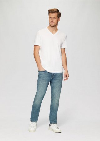 s.Oliver Jeans Mauro / Regular Fit / Mid Rise / Tapered Leg - blau