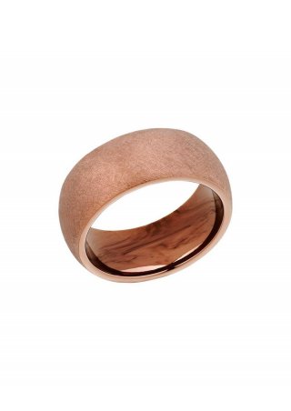 s.Oliver Kupferfarbener Edelstahl-Ring - kupfer