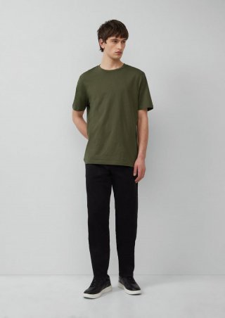 s.Oliver Rick: Chinohose aus Stretch-Twill - schwarz
