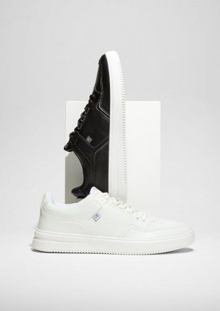 s.Oliver Low-Top Schnürer - weiß