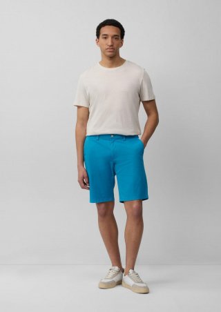 s.Oliver Phoenix: Chino-Shorts aus Baumwollstretch - pastelltürkis