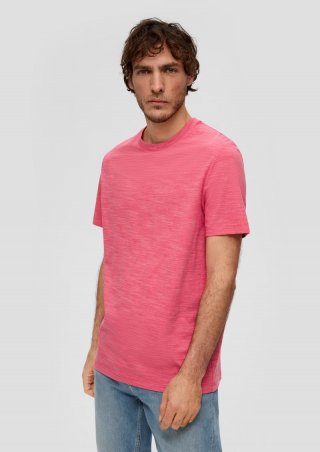 s.Oliver T-Shirt mit Crew Neck - pink
