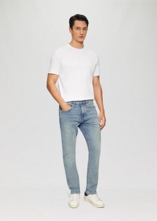 s.Oliver Jeans Mauro / Regular Fit / Mid Rise / Tapered Leg - blau
