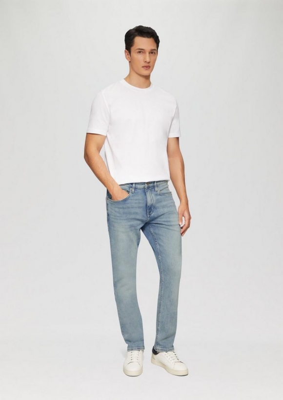 s.Oliver Jeans Mauro / Regular Fit / Mid Rise / Tapered Leg - blau