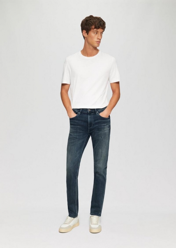 s.Oliver Jeans Nelio / Slim Fit / Mid Rise / Slim Leg - dunkelblau