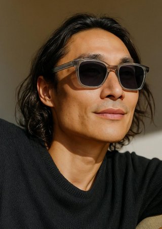s.Oliver Sonnenbrille mit Rahmen - hellgrau