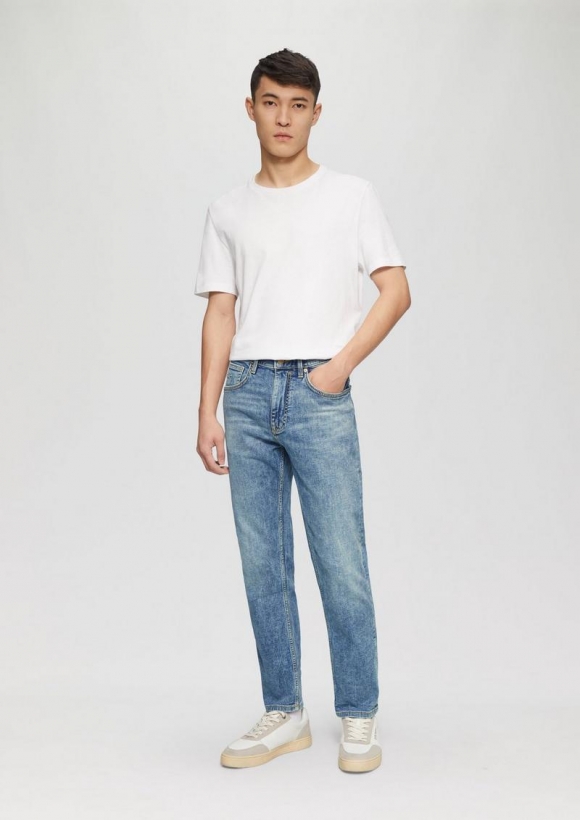 s.Oliver Jeans Mauro / Regular Fit / Mid Rise / Straight Leg - blau