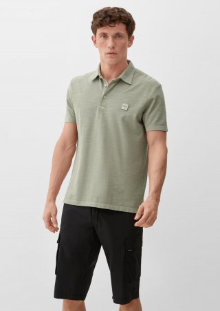 s.Oliver Relaxed: Shorts mit Tunnelzug - schwarz