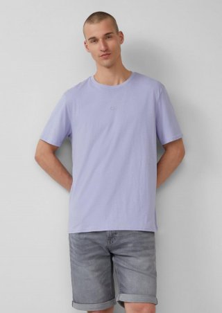 s.Oliver T-Shirt mit Logo-Druck - lavendel