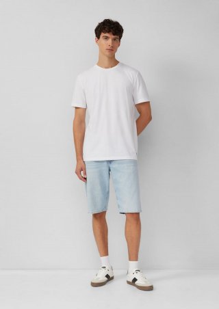 s.Oliver Jeans-Shorts / Regular Fit / Mid Rise - blau