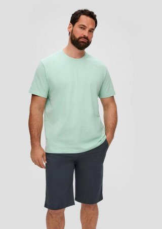 s.Oliver Bermuda mit Straight Leg - schiefergrau