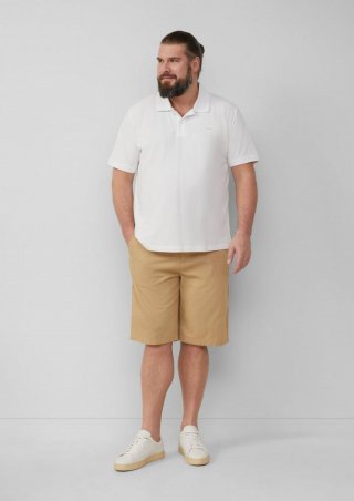 s.Oliver Detroit: Bermuda im Relaxed Fit - beige