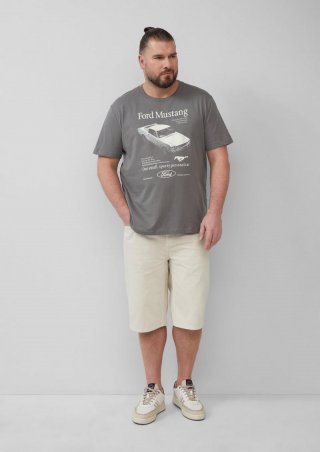 s.Oliver Bermuda-Jeans / Regular Fit / Mid Rise - ecru