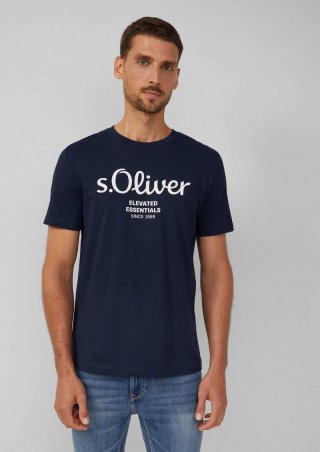 s.Oliver Weiches Jersey-T-Shirt mit Kurzarm und Rundhalsausschnitt im Doppelpack - weiß