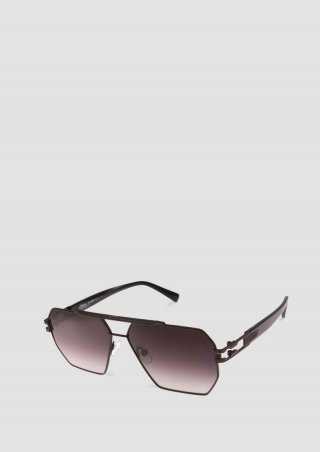s.Oliver Sonnenbrille mit Doppelsteg - dunkelgrau