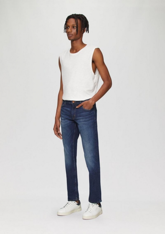 s.Oliver Jeans Rick / Slim Fit / Mid Rise / Slim Leg - blau