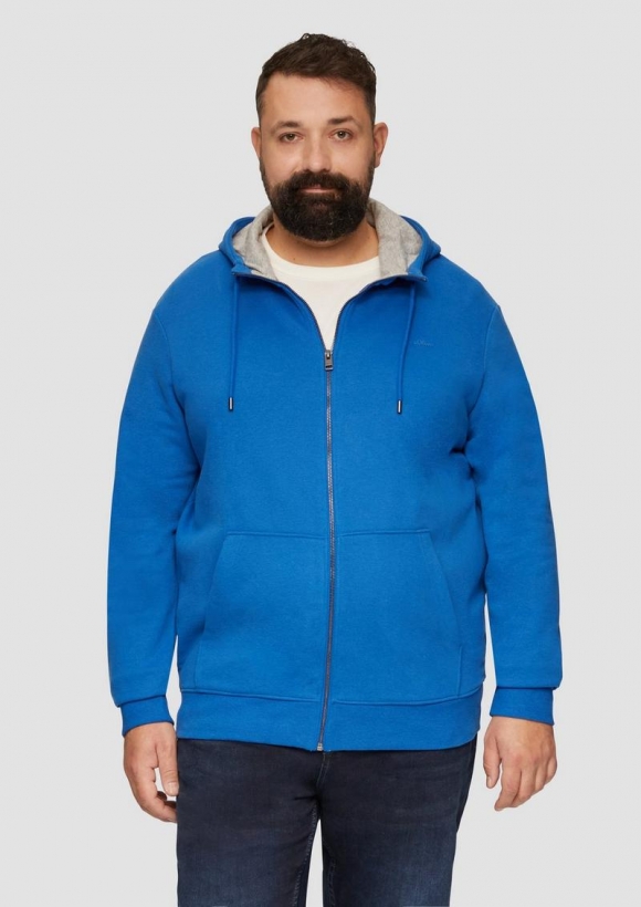 s.Oliver Hoodie mit s.Oliver Print - royalblau