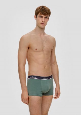 s.Oliver 3er-Pack Slips - blau