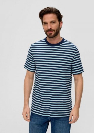 s.Oliver T-Shirt mit Rundhalsausschnitt - helles türkis