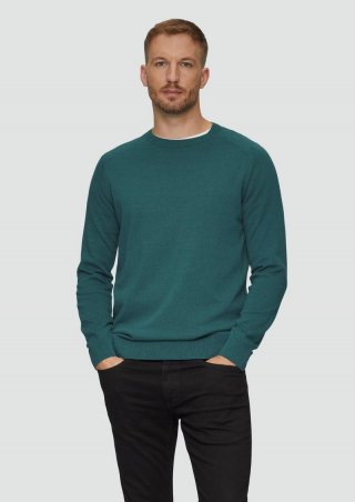 s.Oliver Strickpullover mit Raglanärmeln - petrol