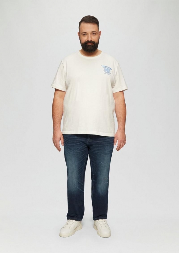 s.Oliver Jeans Casby / Relaxed Fit / Mid Rise / Straight Leg - blau