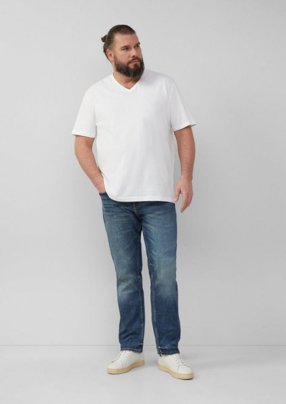 s.Oliver Jeans Casby / Relaxed Fit / Mid Rise / Straight Leg - dunkelblau