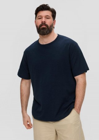 s.Oliver T-Shirt aus Baumwolle - navy