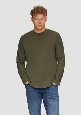 s.Oliver Henley mit Knopfverschluss - olivgrün