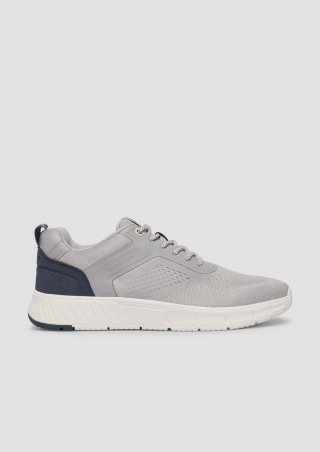 s.Oliver Sneaker im sportiven Look - grau