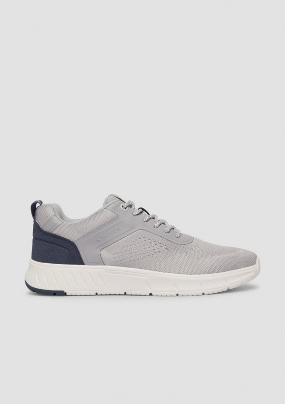 s.Oliver Sneaker im sportiven Look - grau