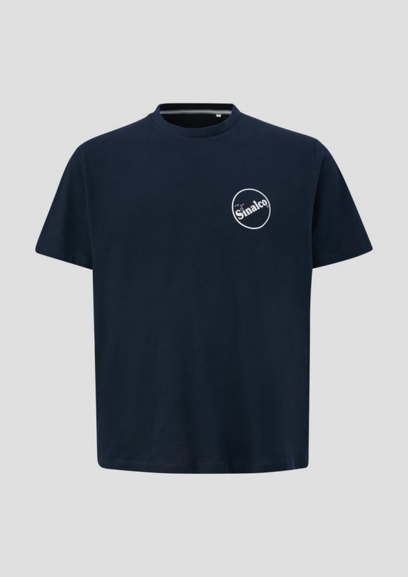 s.Oliver T-Shirt mit Sinalco® -Print - navy
