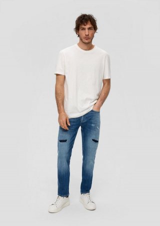s.Oliver Jeans Nelio / Slim Fit / Mid Rise / Slim Leg - blau