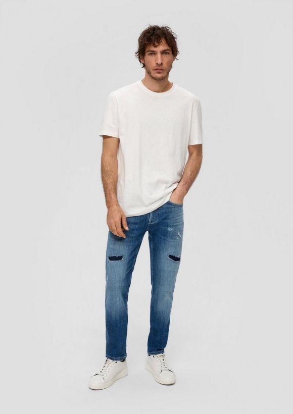 s.Oliver Jeans Nelio / Slim Fit / Mid Rise / Slim Leg - blau