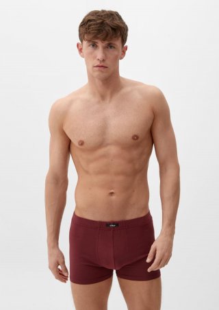 s.Oliver Slip im 3er-Pack - bordeaux
