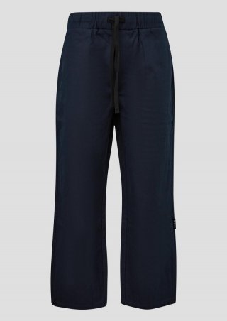 s.Oliver Gewaschene Jogger aus Heavy Twill - tiefblau