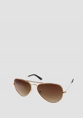 s.Oliver Sonnenbrille mit Doppelsteg - gold