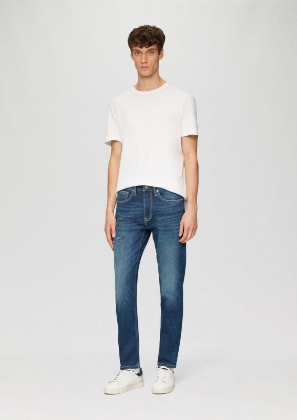 s.Oliver Jeans Nelio / Slim Fit / Mid Rise / Slim Leg - blau