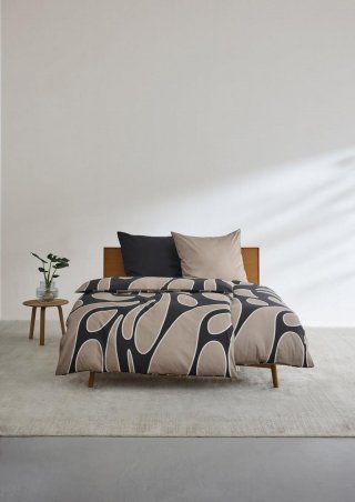 s.Oliver Elegante Bettwäsche aus Baumwolle - beige