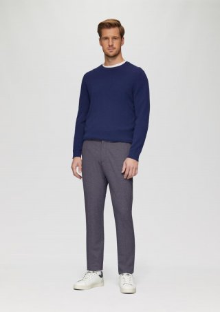 s.Oliver Slim: Joggsuit mit Piquéstruktur - navy
