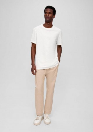 s.Oliver Austin: Hose aus Baumwollstretch - sandstein