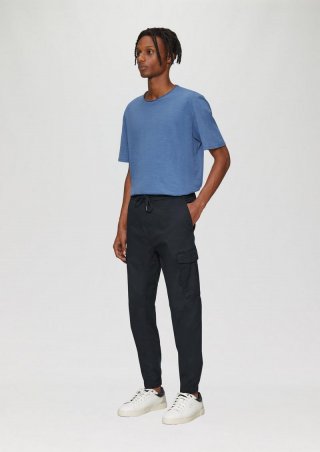 s.Oliver Jogpants mit Cargo-Taschen - navy
