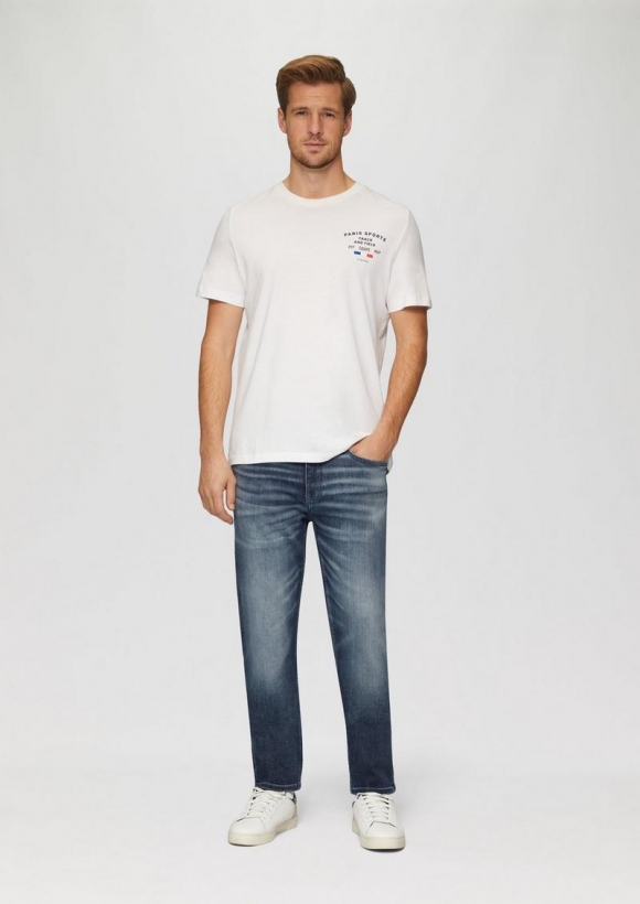 s.Oliver Jeans Mauro / Regular Fit / Mid Rise / Tapered Leg - blau