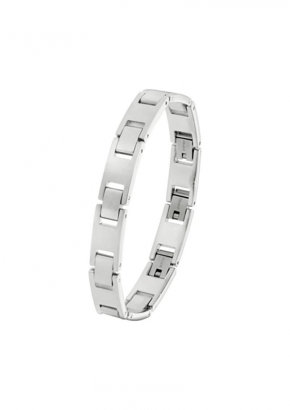 s.Oliver Grobgliedriges Armband - silber