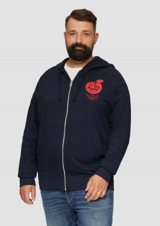 s.Oliver Sweatjacke mit Kapuze - navy